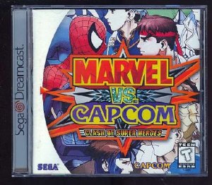 Marvel Vs. Capcom: Clash of Super-Heroes box (Sega Dreamcast)